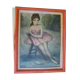 Old painting, oil on panel, dancer, signed garday