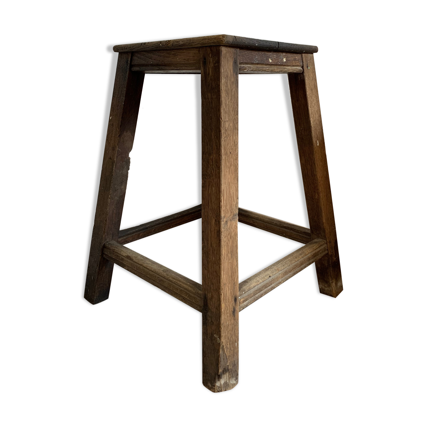 Old farm tabouret