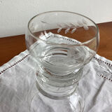 Set of 12 old small fine glasses