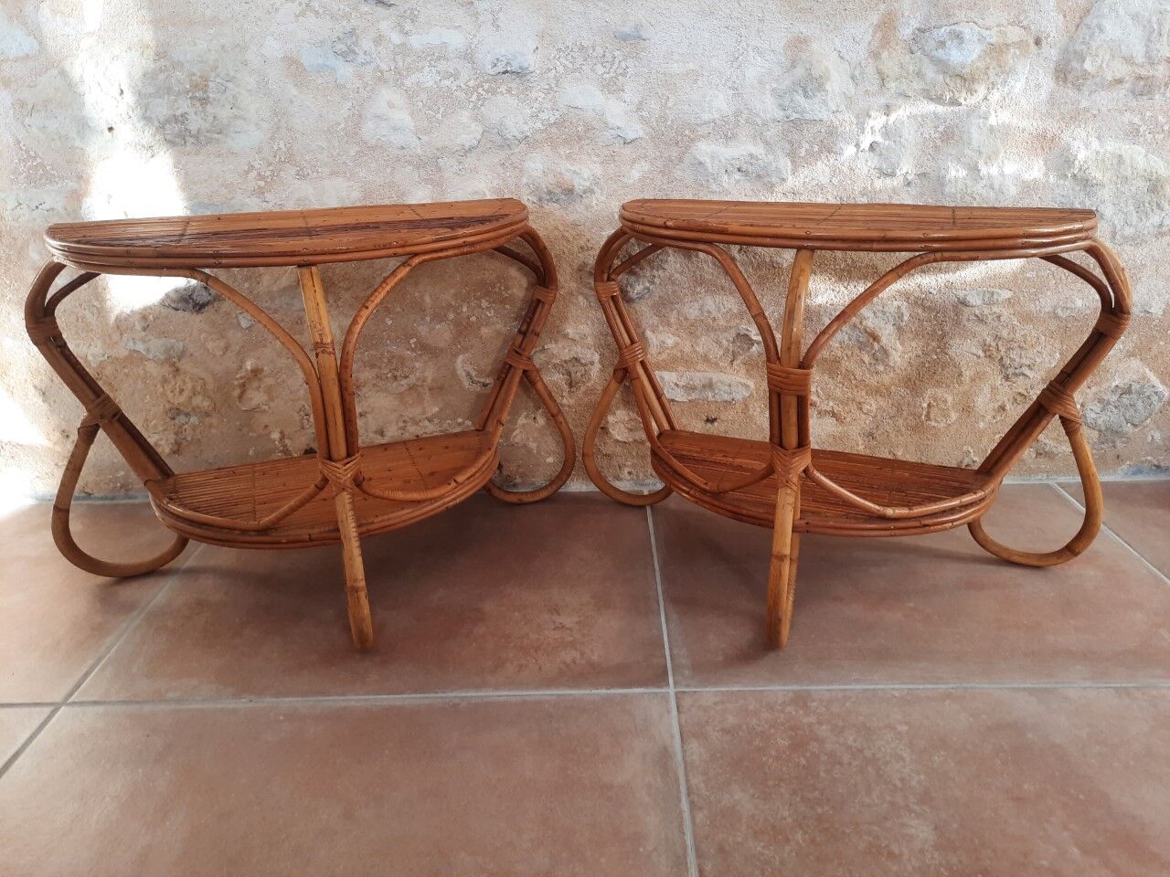 Pair of bedside tables