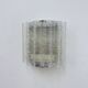 Mid-century glass tube Doria Leuchten wall lamp / sconce, 1970s