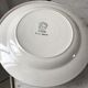 Set of 8 dessert plates fb badonviller pink gingham model 40s