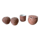 Lot de 4 vases zeuthen keramik années 1950 danemark