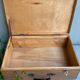 Wooden suitcase