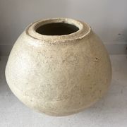 Papier-mâché jar