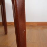 4 Scandinavian teak chairs 70
