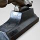 Large Art Deco bronze patinated Jaguar sculpture on an architectural base.