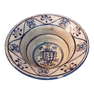 Ceramic bowl Barcelona 19th century