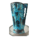 Large Vase Jug Enamels of the Glaciers Cyclops Charles Cart.