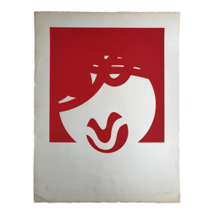 Lithographie signée