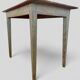 Antique patinated wooden table