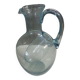 Biot blown glass decanter with ice cube tank