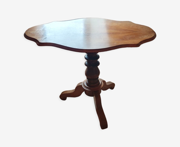 Table violon en noyer