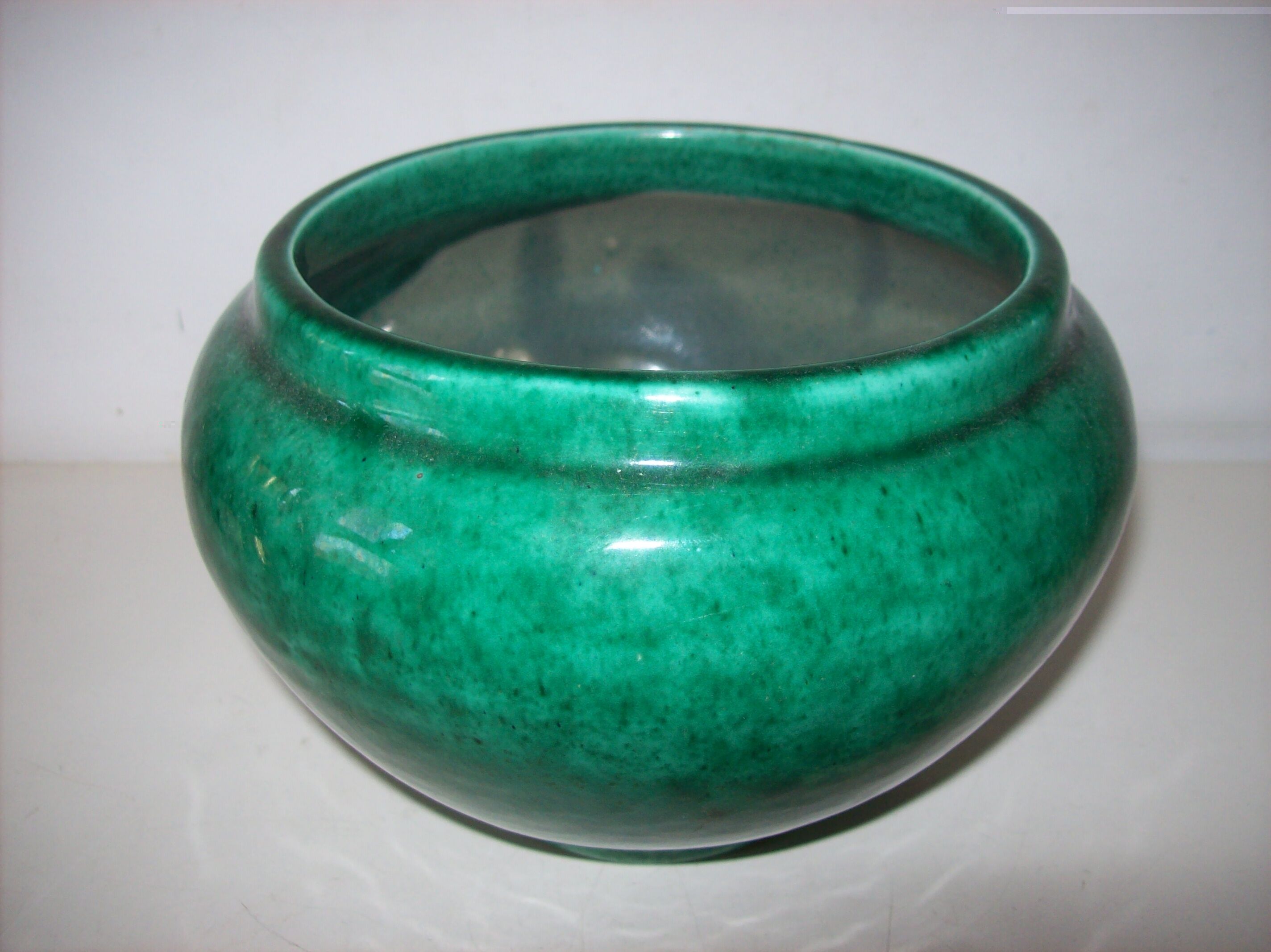 Ceramic pot cover signed jérome massier