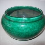 Ceramic pot cover signed jérome massier