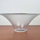 Vintage Danish glass bowl by Holmegaard, 1970s