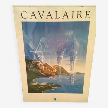 Affiche Côte d’Azur vintage.