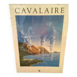 Affiche Côte d’Azur vintage.