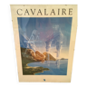 Vintage Côte d'Azur poster.