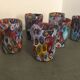 Set of 6 "Goto" water glasses from Murrisa in Murano glass, Italy