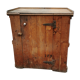 Comptoir pupitre n°2  réalisé dans une caisse en bois