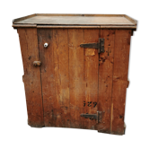 Comptoir pupitre n°2  réalisé dans une caisse en bois
