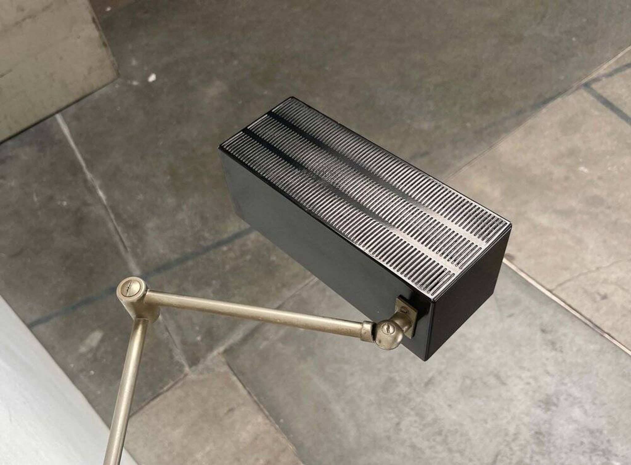 Mid-century German minimalist wall lamp model Flamingo by BUR, Bünte & Remmler Leuchten, 1960s.