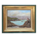 Huile sur carton "Bord de mer", École anglaise fin 19ème s.
