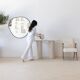 Miroir Bossa Nova Contour noir 100 cm D