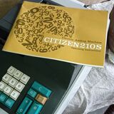Old vintage calculating machine