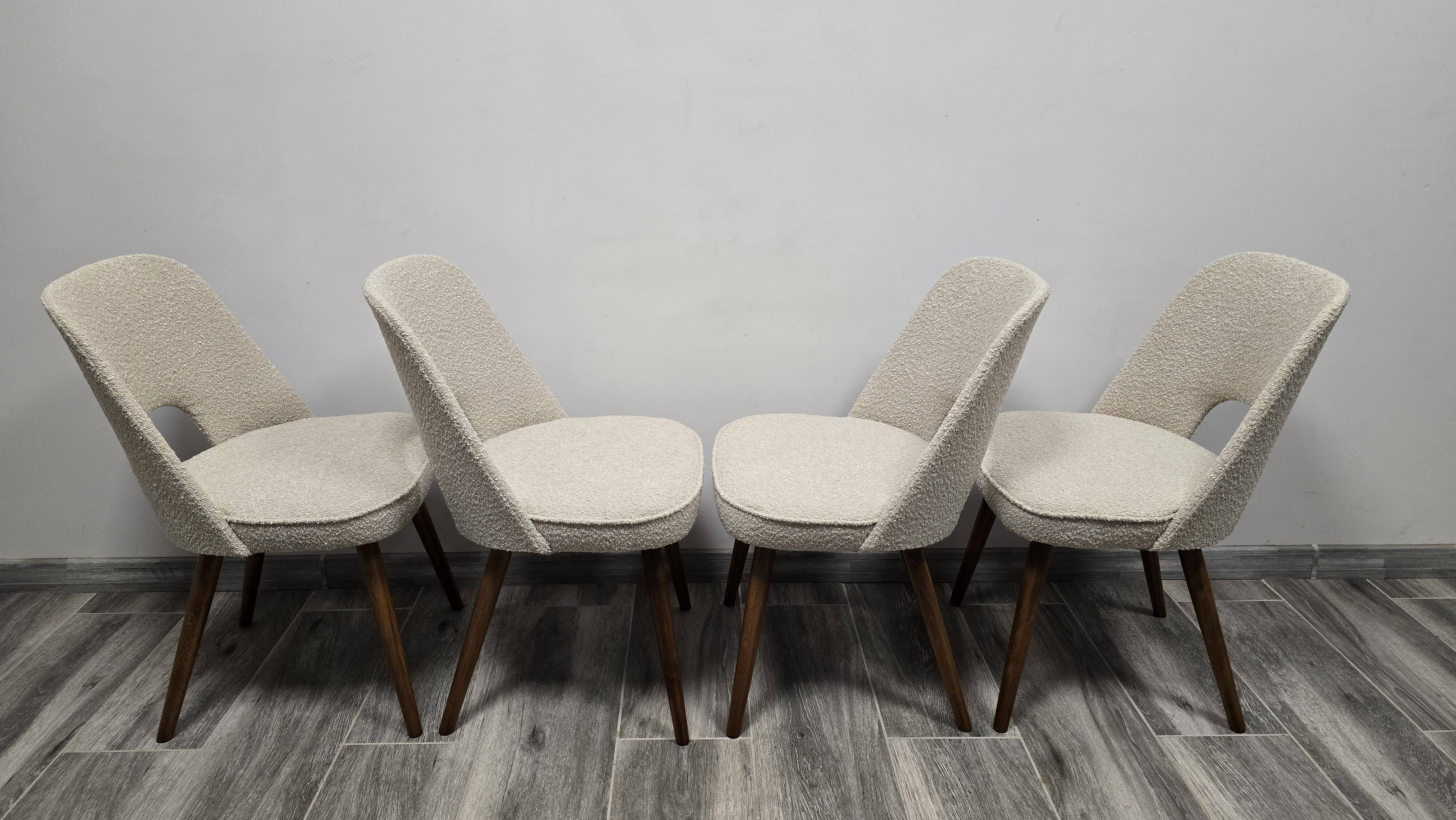 Dining Chairs by Oswald Haerdtl for Ton, 1950s, Set of 4