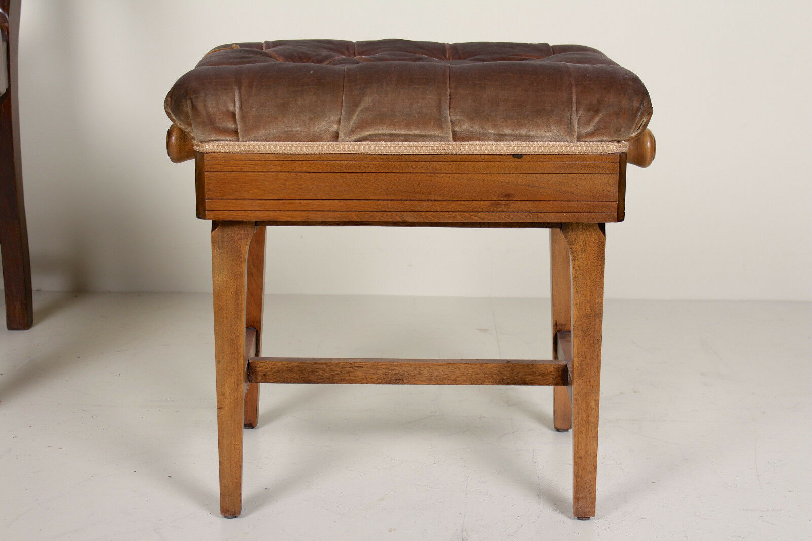 Antique piano stool