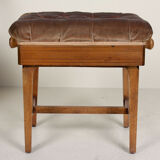 Antique piano stool