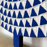 Large blue sun mask (Burkina Faso)