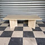 Table basse vintage en travestin