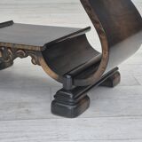 1950s, Danish artdeco coffee table with shelf, ash wood.
