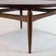 Rosewood coffee table by Ejvind A. Johansson for Ludvig Pontoppidan