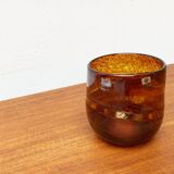 Vintage Swedish glass vase by Milan Vobruba for Gusum Sweden
