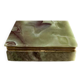 Ashtray, onyx box from the 1960s, vintage Italy.