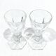 Baccarat - 2 White Wine Glasses - Harcourt Model