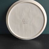 Vintage French oyster plate, Saint Amand