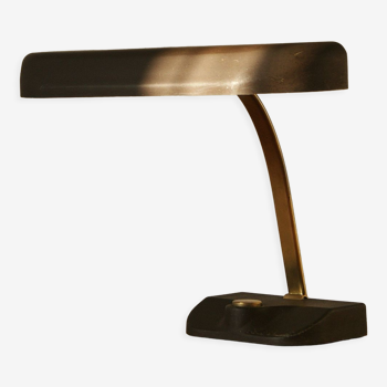 Mid-Century Brass and Metal Table Lamp by Hillebrand for Hillebrand Lighting, Germany, 1960s