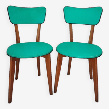 Set of 2 50s chairs