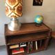 TV stand, hifi and vintage vinyls