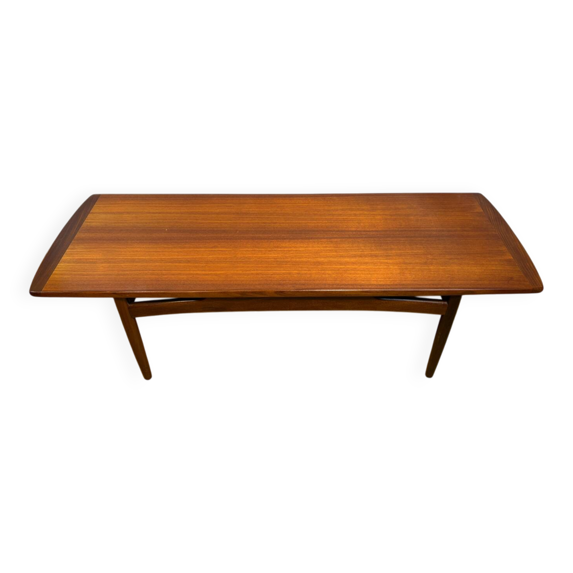 G-Plan Brasilia Coffee Table in Teak & Afromosia 1960s  This elegant m