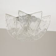 Carlo Nason model LS 254 for Mazzega Murano ceiling lamp