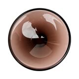 Ashtray decorative bowl designed by M. Klinger Železný Brod Sklo Czech 1960