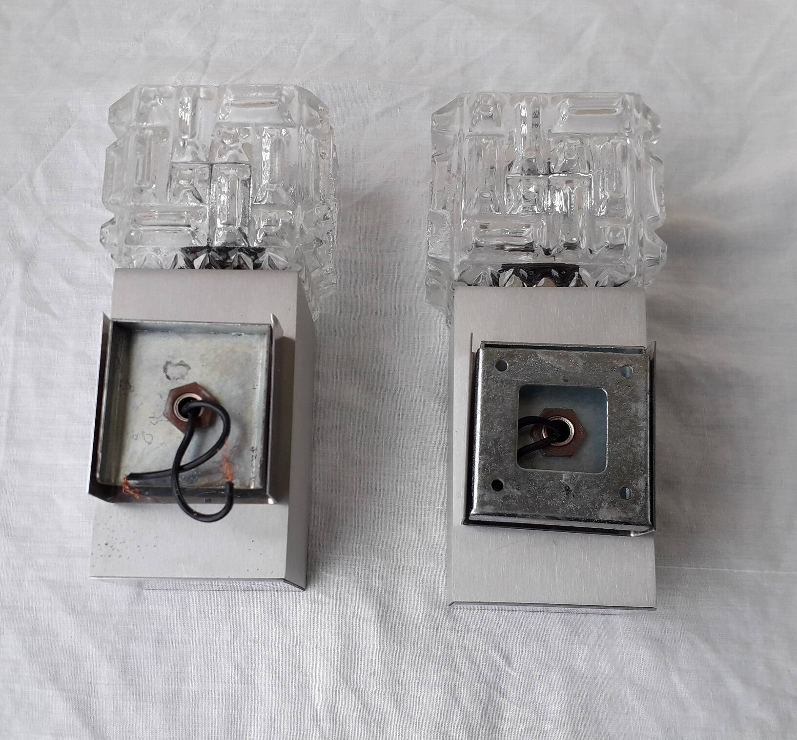 Pair of Italian wall lights