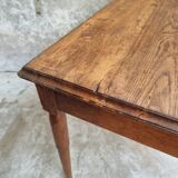 Antique table oak dining table 75 x 110 cm