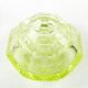 Art Deco bonbonniere, uranium crystal, Poland, 1930s